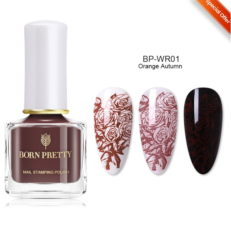 Nail Stamping Polish Nail Art