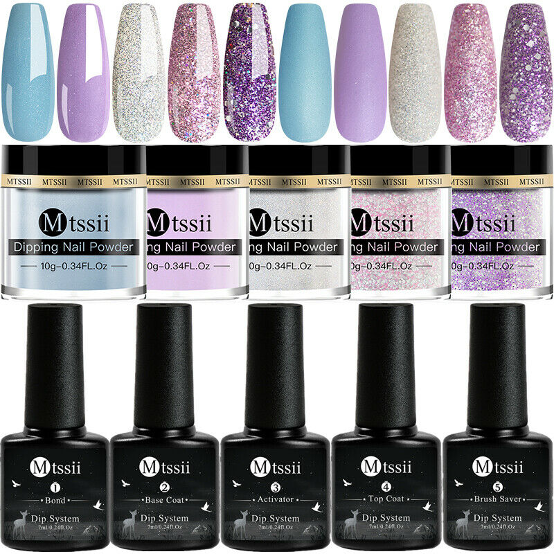 Dipping Nail Powder Set Matte Nail Glitter