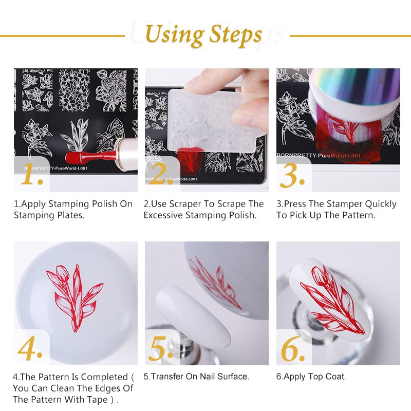 Nail Stamping Polish Nail Art