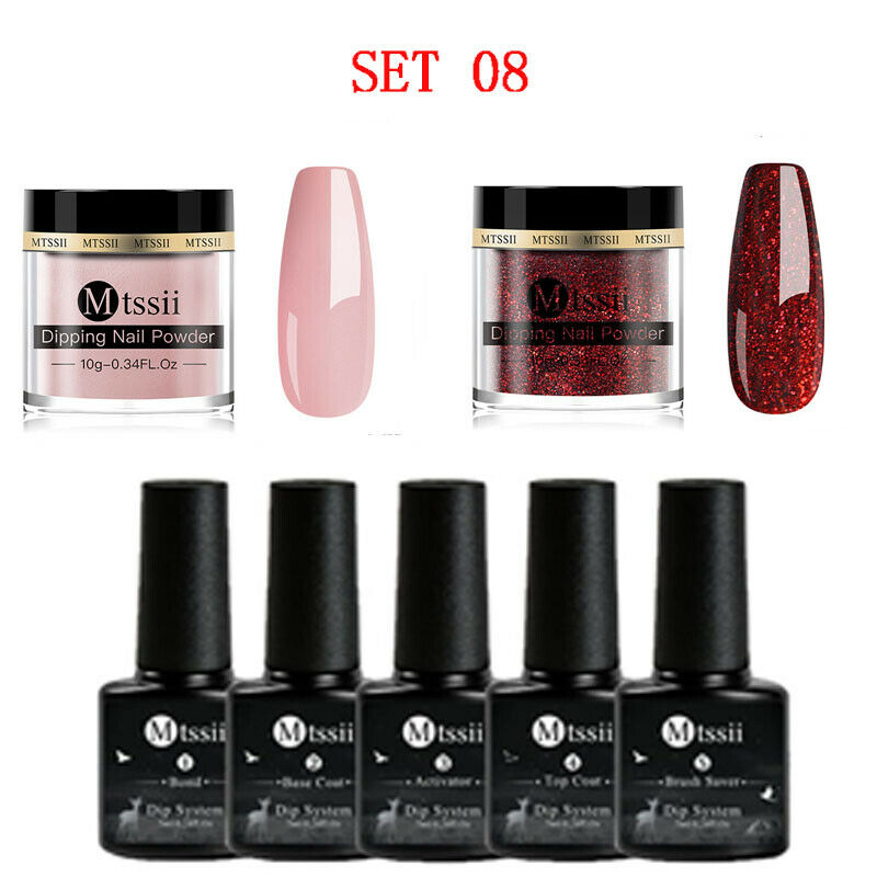 Dipping Nail Powder Set Matte Nail Glitter