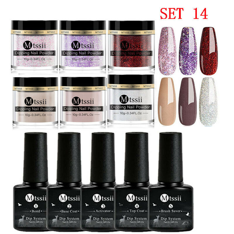 Dipping Nail Powder Set Matte Nail Glitter