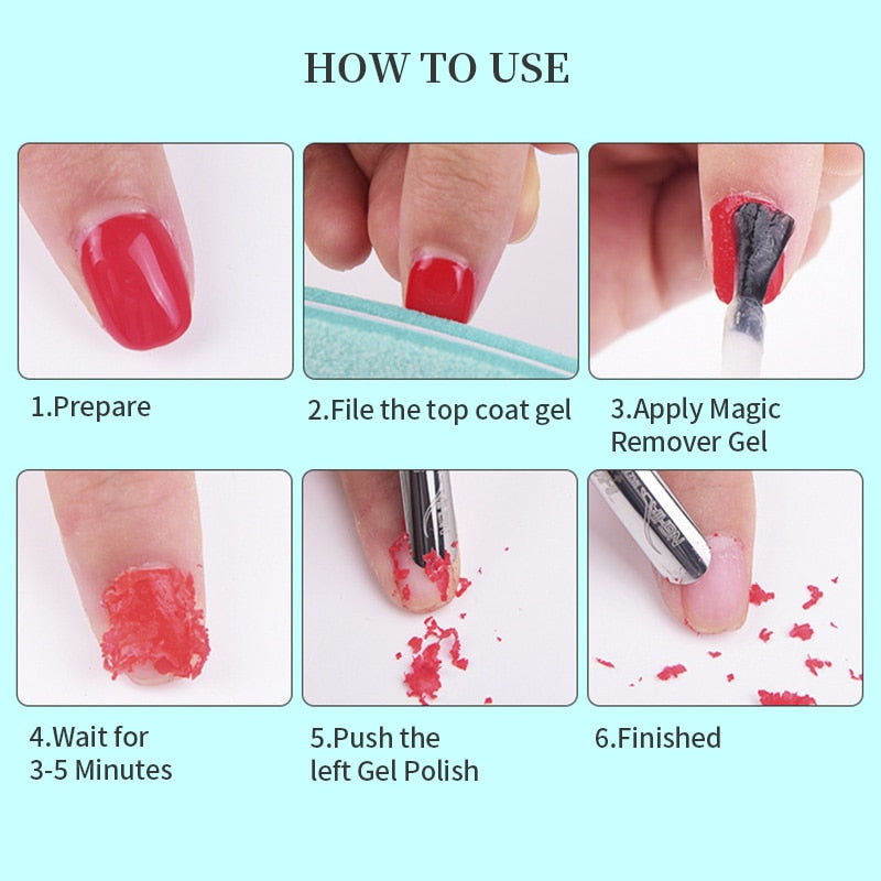 Magic Fast Remover Gel Nail Polish