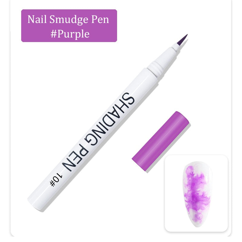 Nail Art Drawing Pencil Plastic Waterproof Painting Liner Brush