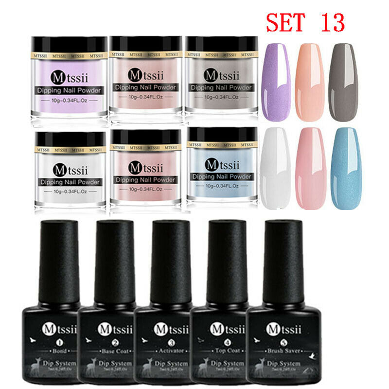 Dipping Nail Powder Set Matte Nail Glitter