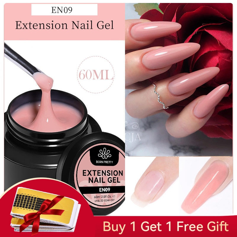 BORN PRETTY Hard Jelly Extension Nail Gel Polish