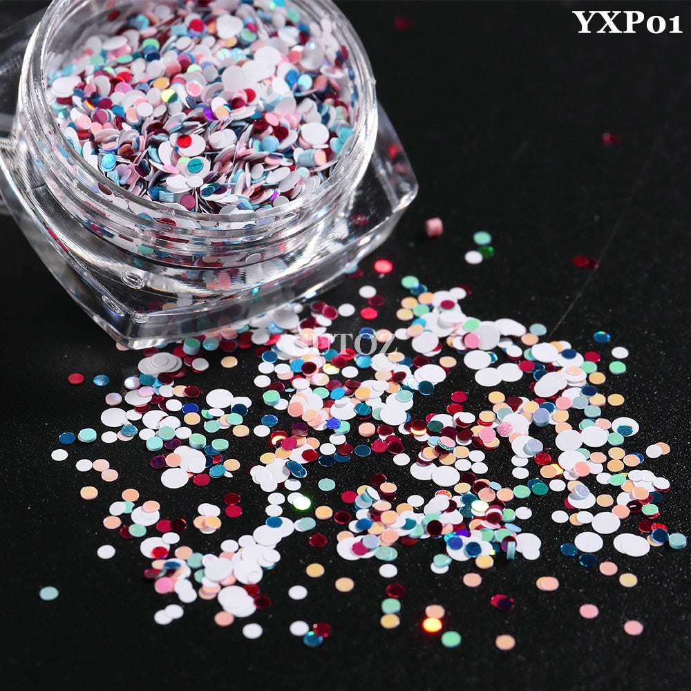 White Chrome Pearl Nail Powder Shimmer Glitter