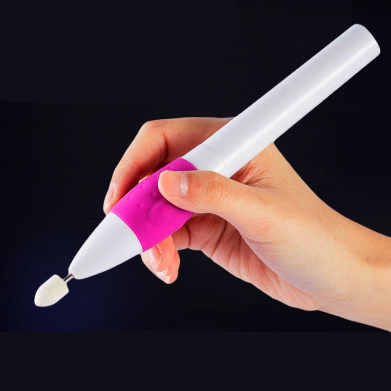 Nail Art Portable Nail Battery Grinder Tool