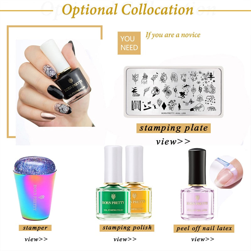 Nail Stamping Polish Nail Art
