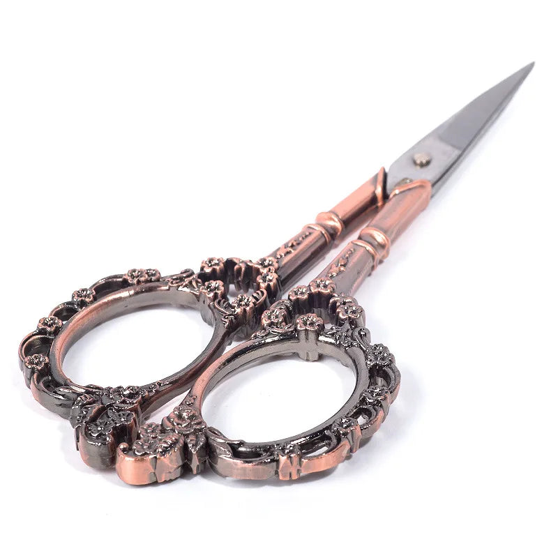 Retro Nail Art Scissors Stainless Steel Cuticle Precision For Nail Salon Supplies And Tool Pedicure Beauty Grooming Kit For Nail