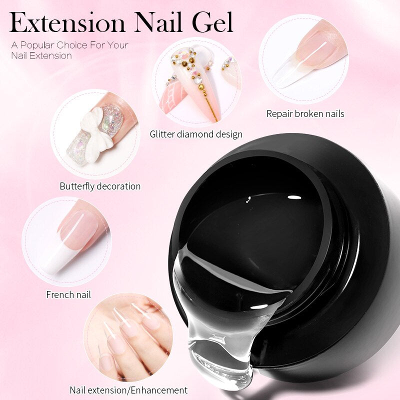 BORN PRETTY Hard Jelly Extension Nail Gel Polish