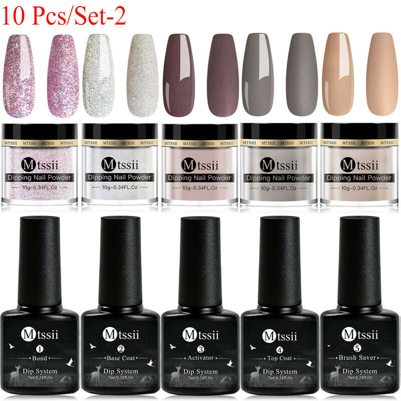 Dipping Nail Powder Set Matte Nail Glitter