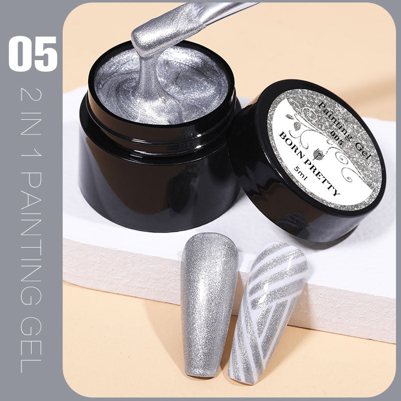 BORN PRETTY Metallic Painting Gel Polish