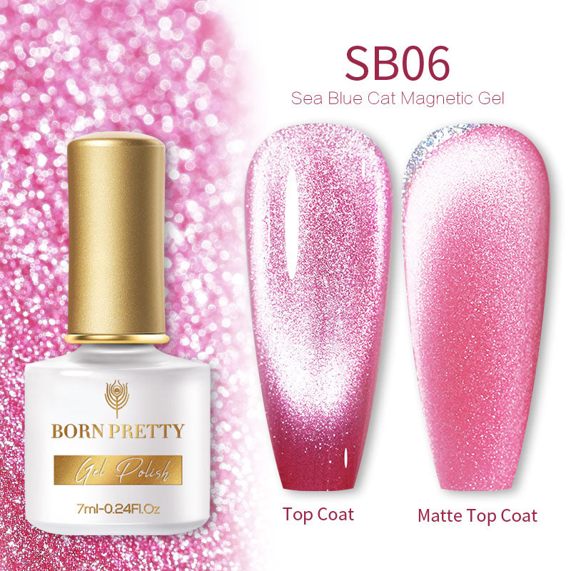 Magnetic Gel Nail Gel Pink Magnetic Gel Soak