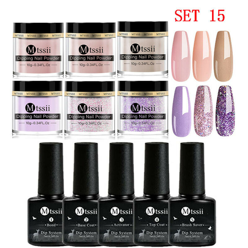 Dipping Nail Powder Set Matte Nail Glitter