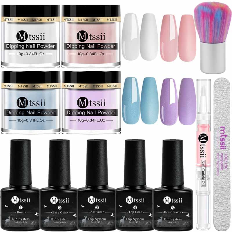 Dipping Nail Powder Set Matte Nail Glitter