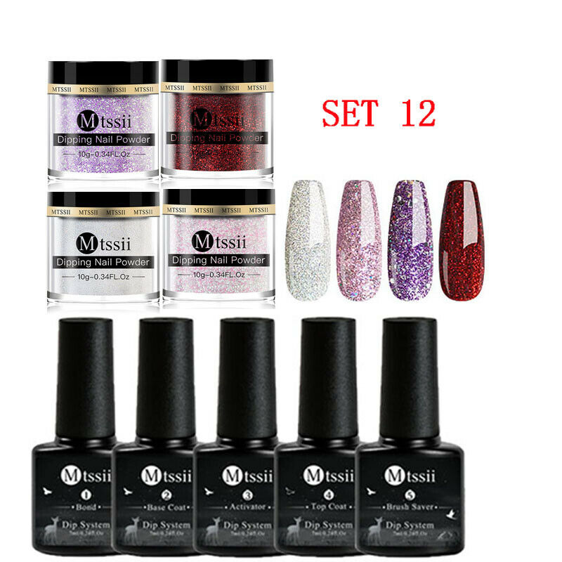 Dipping Nail Powder Set Matte Nail Glitter