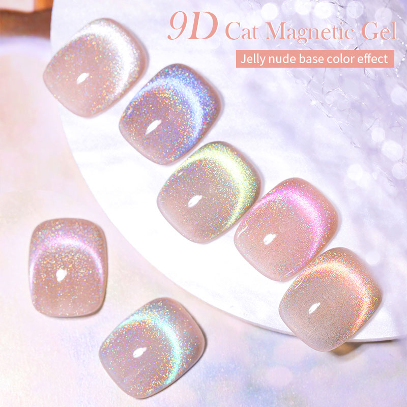 Magnetic Gel Nail Gel Pink Magnetic Gel Soak