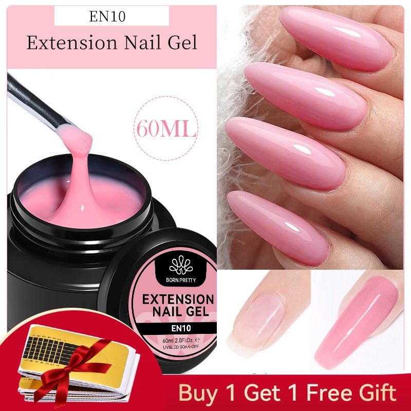 BORN PRETTY Hard Jelly Extension Nail Gel Polish