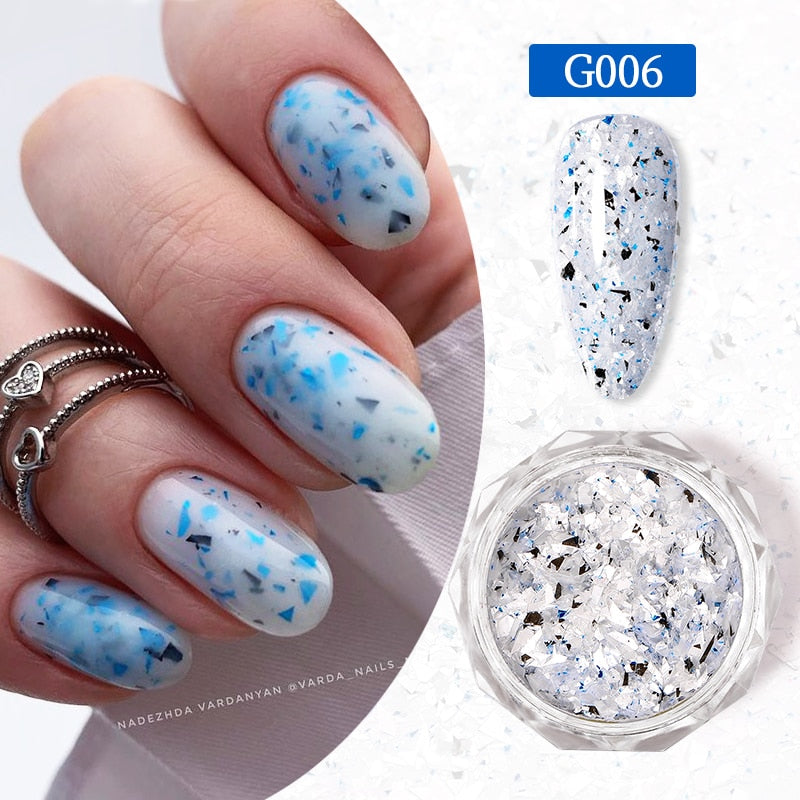 Aluminum Foil Sequins For Nails