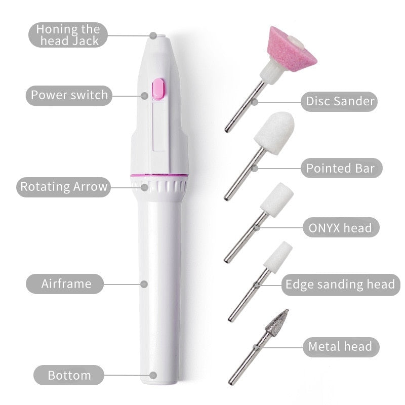 Nail Polisher for Removing Dead Skin