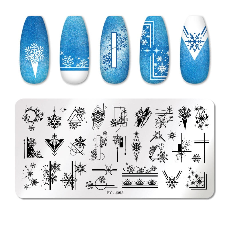 Nail Art Templates Stamping Plate Design