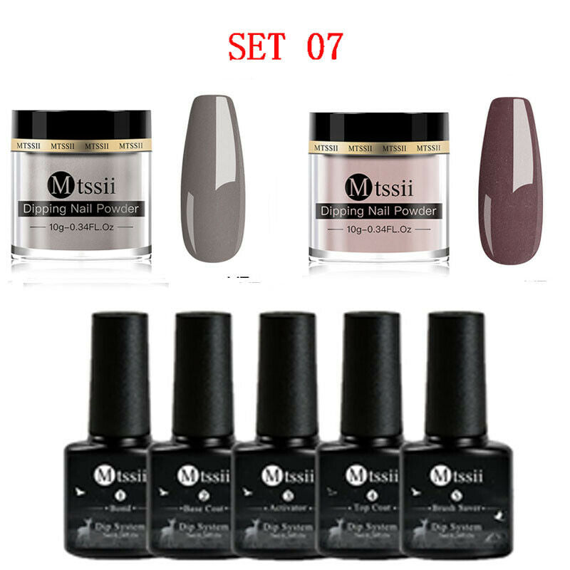 Dipping Nail Powder Set Matte Nail Glitter