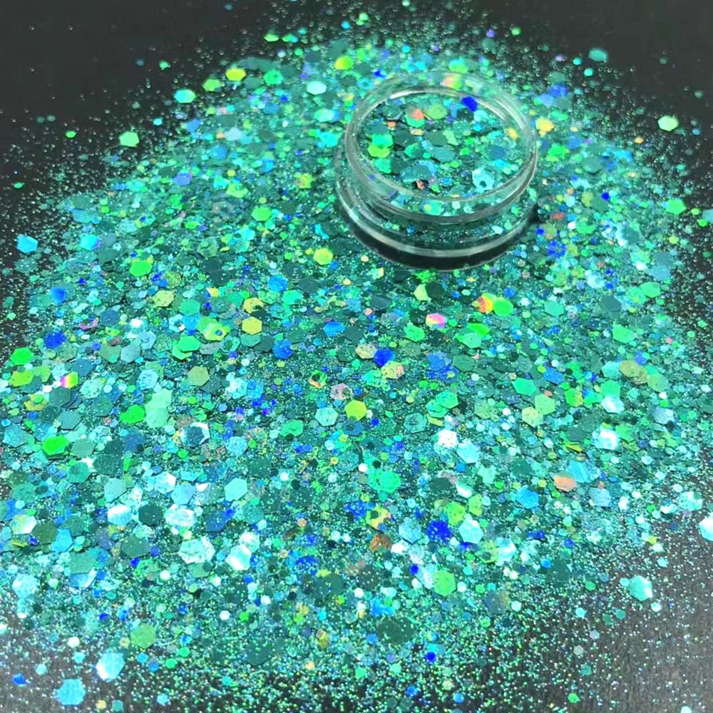 Iridescent Nail Art Glitter Sequins