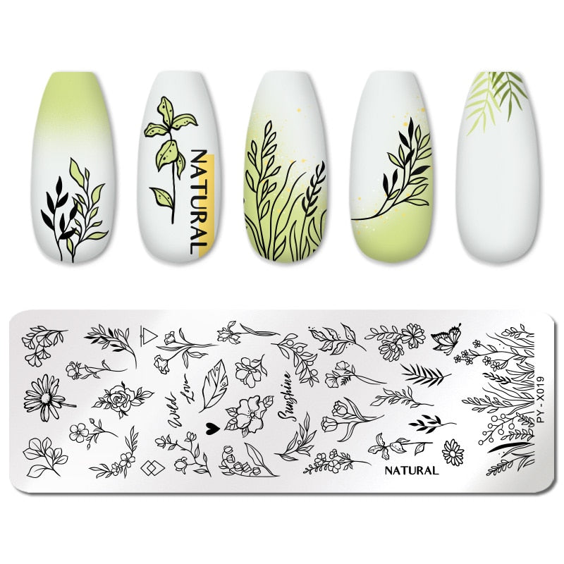 Nail Art Templates Stamping Plate Design