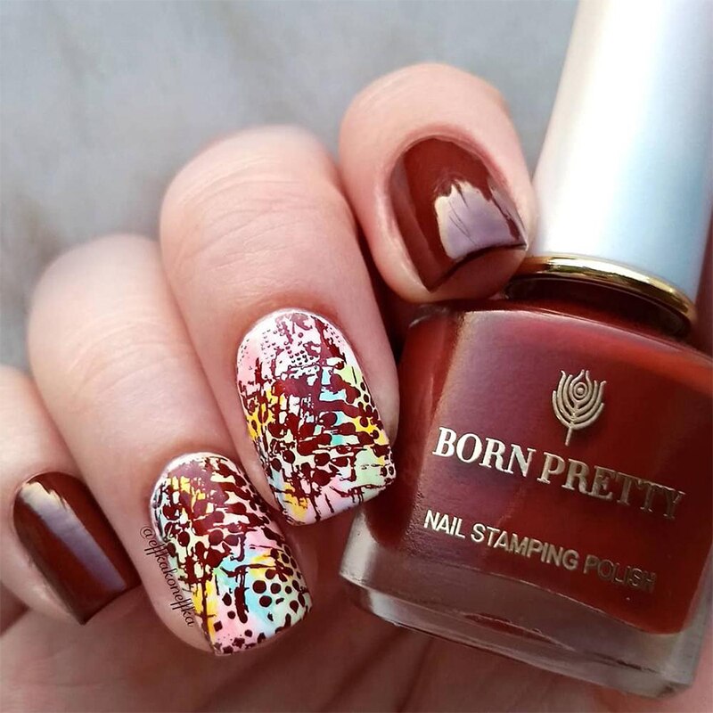 Nail Stamping Polish Nail Art