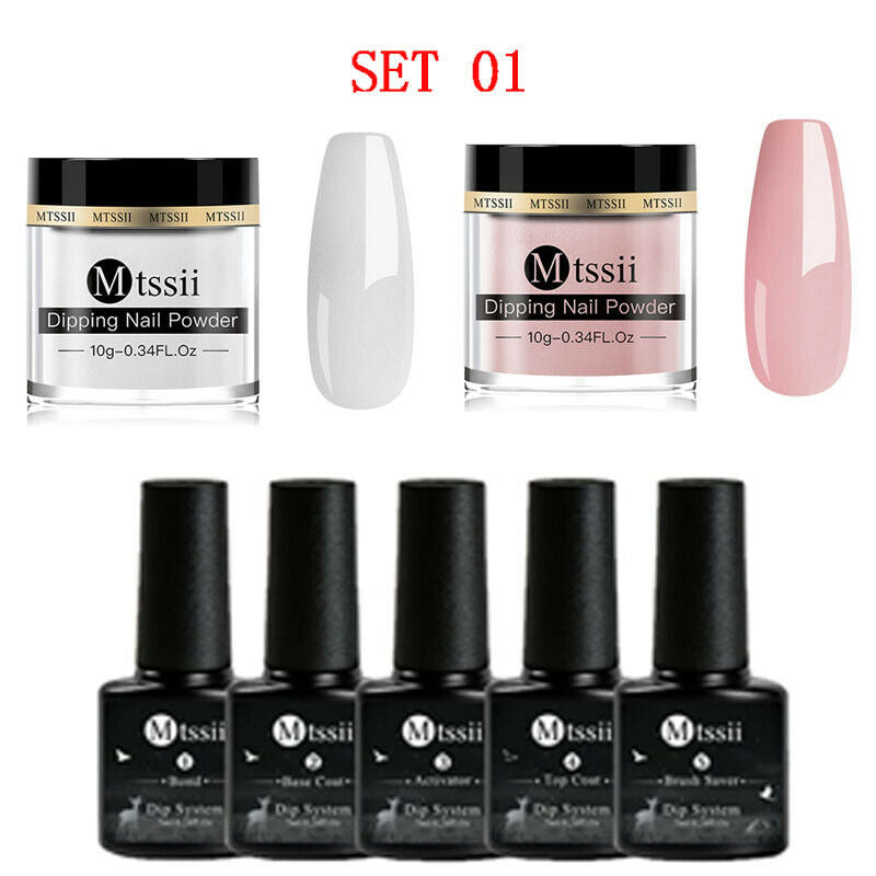 Dipping Nail Powder Set Matte Nail Glitter