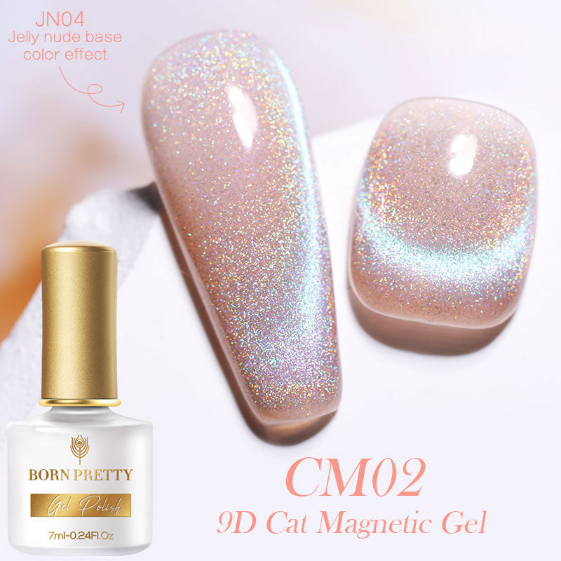 Magnetic Gel Nail Gel Pink Magnetic Gel Soak