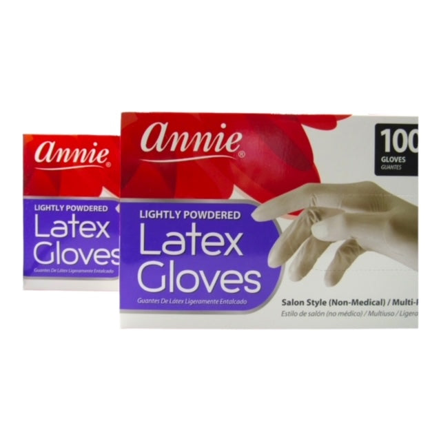 Annie Latex Gloves (Latex, Powdered Free, Medium)