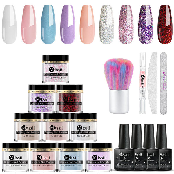 Dipping Nail Powder Set Matte Nail Glitter